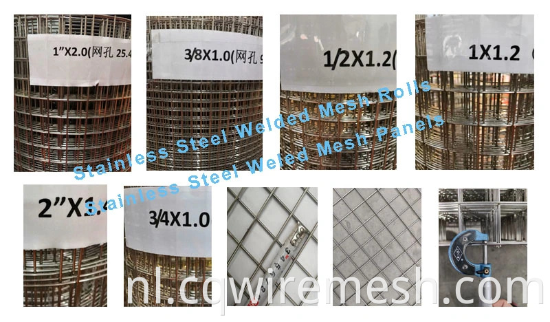 Gegalvaniseerd draadmesh/gelaste draadmesh/constructie gelaste mesh/gelast maaspaneel voor dierlijke kooi -mesh/s/draadgaas voor tuinhek/hekpaneel/draadgaas